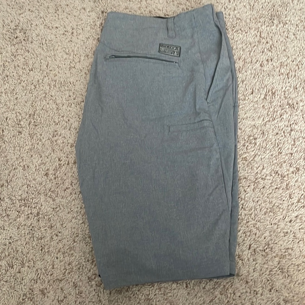 Volcom Men's Flat Front Shorts in Slate Gray